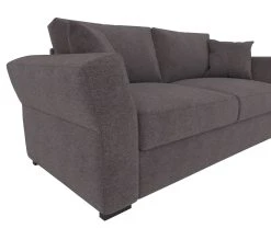 Meilleur prix ⭐ TIME Canap&eacute; 3 places CASABLANCA tissu Enjoy marron glac&eacute; 5 🥰 -Espace Déco Magasin 5907690902087 D