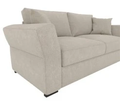 Meilleure vente ✨ TIME Canap&eacute; 3 places CASABLANCA tissu Malmo beige 5 ✨ -Espace Déco Magasin 5907690902117 D