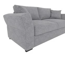 Meilleure vente ❤️ TIME Canap&eacute; 3 places CASABLANCA tissu Malmo gris 90 😉 -Espace Déco Magasin 5907690902131 D