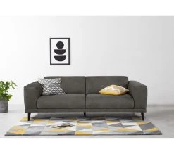 Les meilleures critiques de ✨ TIME Canap&eacute; 3 places OSLO tissu Apache gris fonc&eacute; 🎉