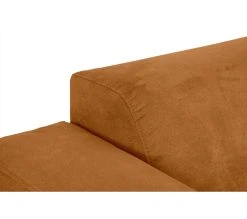 Promo 💯 TIME Canap&eacute; 3 places OSLO tissu Apache cognac 10 🤩 -Espace Déco Magasin 5907690917869 Z4