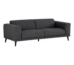 Bon marché ✔️ TIME Canap&eacute; 3 places OSLO tissu Apolo 2 anthracite 🔥 -Espace Déco Magasin 5907690917906 Q