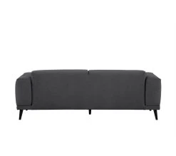 Bon marché ✔️ TIME Canap&eacute; 3 places OSLO tissu Apolo 2 anthracite 🔥 -Espace Déco Magasin 5907690917906 Z6