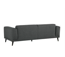 Tout neuf ⭐ TIME Canap&eacute; 3 places OSLO tissu malmo new 96 anthracite 🎉 -Espace Déco Magasin 5907690918231 R