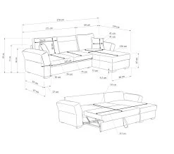 Acheter 😀 TIME Canapé convertible méridienne réversible CASABLANCA tissu Crown curcuma 10 ✨ 35 Acheter 😀 TIME Canapé convertible méridienne réversible CASABLANCA tissu Crown curcuma 10 ✨ -Espace Déco Magasin 5907690923747 Z1