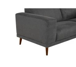 Coupon 💯 TIME Canap&eacute; 3 places pieds bois OSLO tissu crown &eacute;b&egrave;ne 🔥 -Espace Déco Magasin 5907690927059 Z2