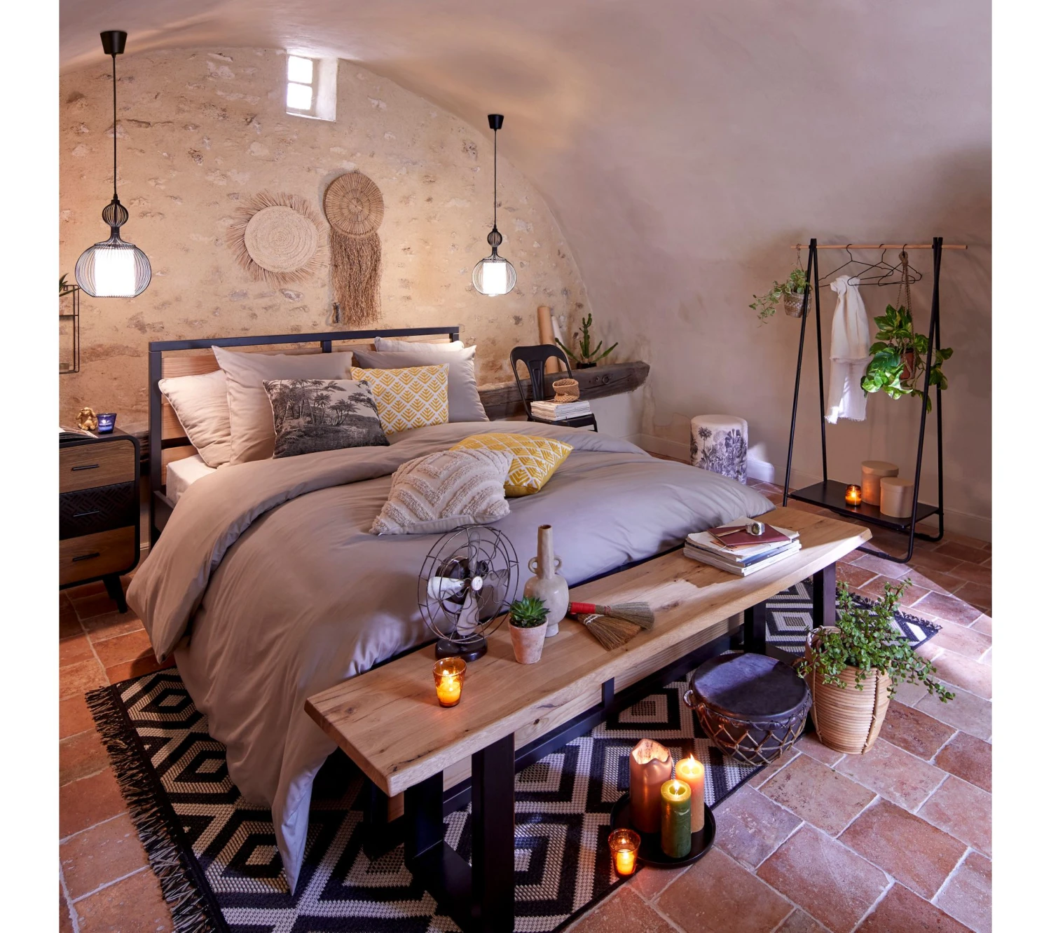 Bon marché 🎉 TIME Lit 140x190 cm ARTHUR anthracite et pin massif ⌛ 14 Bon marché 🎉 TIME Lit 140x190 cm ARTHUR anthracite et pin massif ⌛ – Image 12