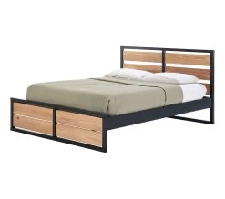 Bon marché 🎉 TIME Lit 140x190 cm ARTHUR anthracite et pin massif ⌛ 17 Bon marché 🎉 TIME Lit 140x190 cm ARTHUR anthracite et pin massif ⌛ -Espace Déco Magasin 8435178385246 P