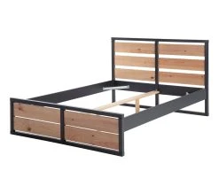 Bon marché 🎉 TIME Lit 140x190 cm ARTHUR anthracite et pin massif ⌛ 20 Bon marché 🎉 TIME Lit 140x190 cm ARTHUR anthracite et pin massif ⌛ -Espace Déco Magasin 8435178385246 Z3