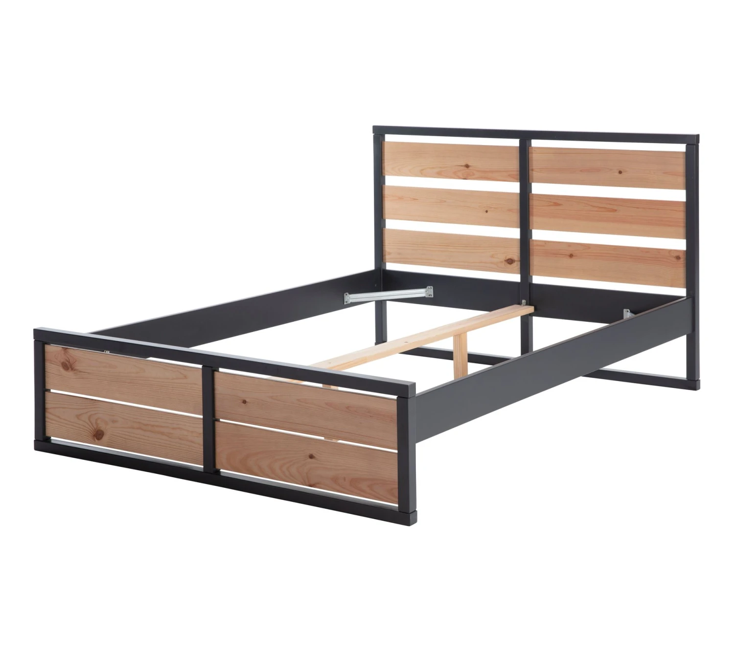 Tout neuf ❤️ TIME Lit 160x200 cm ARTHUR anthracite et pin massif ⭐ 6 Tout neuf ❤️ TIME Lit 160x200 cm ARTHUR anthracite et pin massif ⭐ – Image 4